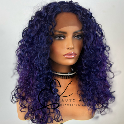 Bluma - 20" Human Hair Blend Lace Front WIG