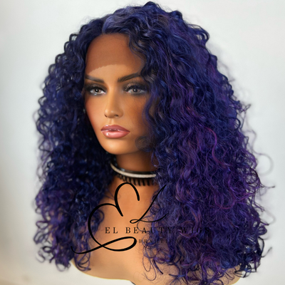 Bluma - 20" Human Hair Blend Lace Front WIG