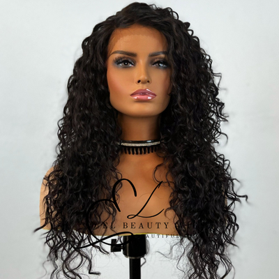 Maaya - 22" Human Hair Blend Lace Front WIG