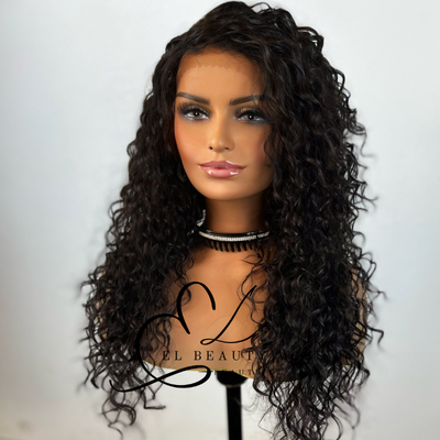 Maaya - 22" Human Hair Blend Lace Front WIG