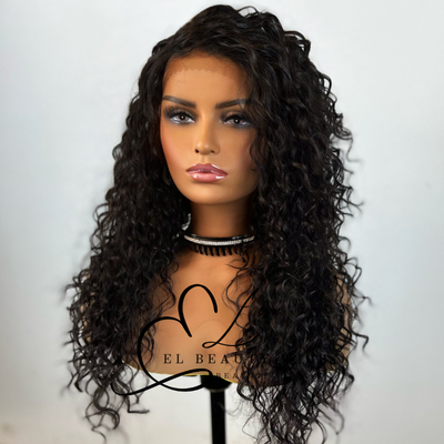 Maaya - 22" Human Hair Blend Lace Front WIG