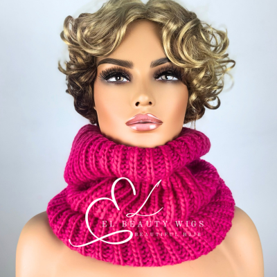 Knitted Loop Scarf (Choose Color)