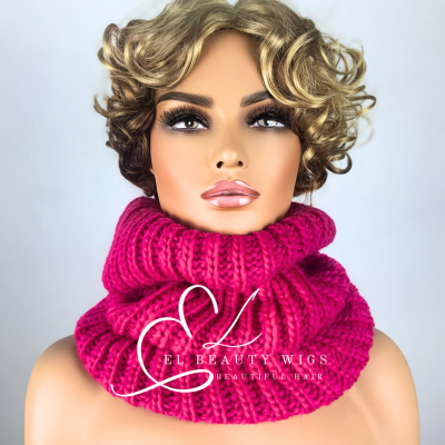 Knitted Loop Scarf (Choose Color)