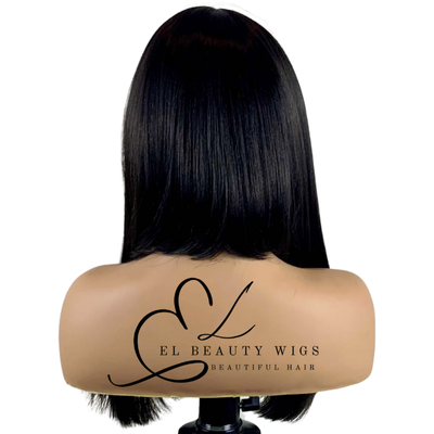 WIG | Black Wig | Long Black Wig | Costume Wig | Natural-Looking Wig for Women | Easy Wear Synthetic Wig