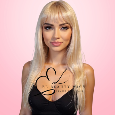 WIG | Blonde Wig | Costume Wig | Natural-Looking Wig for Women | Easy Wear Synthetic Wig