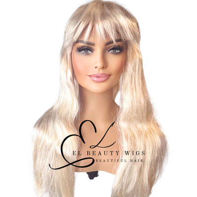 WIG | Blonde Wig | Costume Wig | Natural-Looking Wig for Women | Easy Wear Synthetic Wig