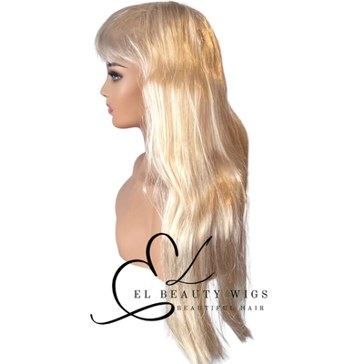 WIG | Blonde Wig | Costume Wig | Natural-Looking Wig for Women | Easy Wear Synthetic Wig