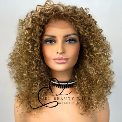 Raisa - 18" Human Hair Blend Lace Front WIG