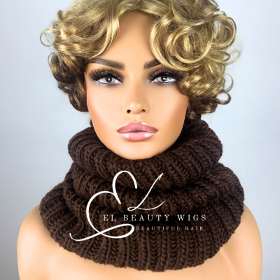 Knitted Loop Scarf (Choose Color)