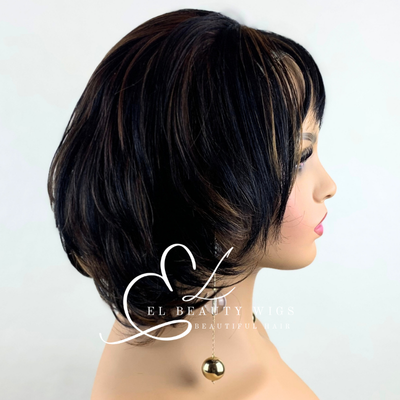 Paris - 6" European Synthetic Fiber Lace Front WIG