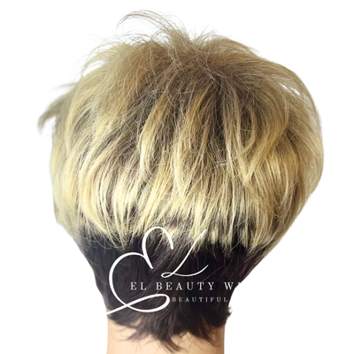 WIG | Blonde Wig | Short Blonde Wig | Natural-Looking Wig for Women | Easy Wear Synthetic Wig