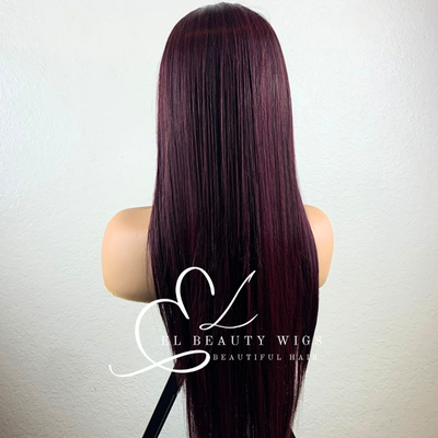 Lacey 2 - 28" Human Hair Blend Lace Front WIG