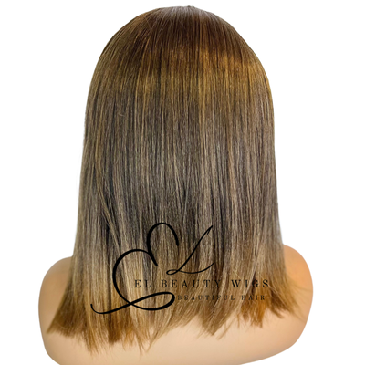 WIG | Golden Brown Wig | Headband Wig | Natural-Looking Wig for Women | Easy Wear Synthetic Wig