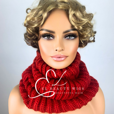 Knitted Loop Scarf (Choose Color)