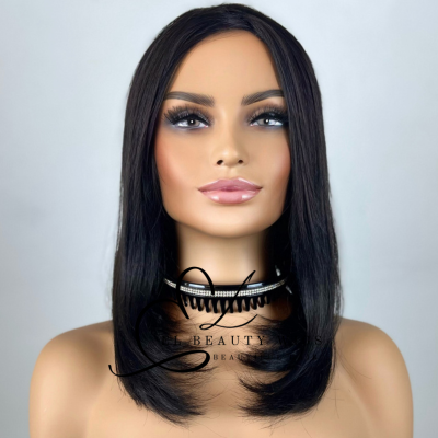 Adina - 14" European Synthetic Fiber Full WIG