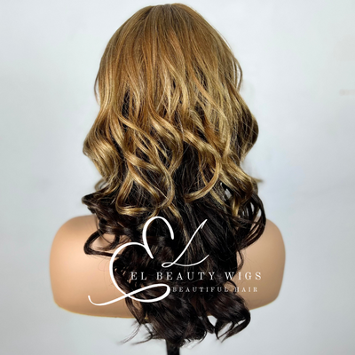 Malka - 18" European Synthetic Fiber Full WIG