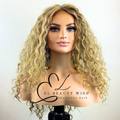 Makenna - 22" Human Hair Blend Lace Front WIG