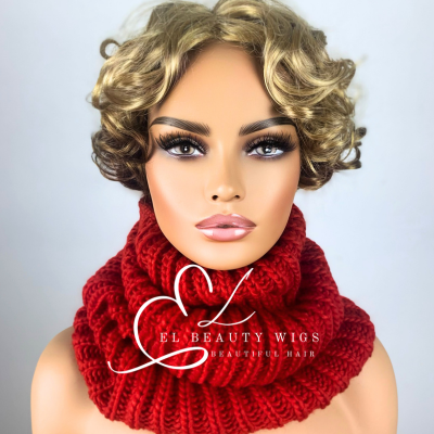 Knitted Loop Scarf (Choose Color)