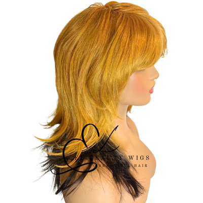 WIG | Golden Blonde | Natural-Looking Wig for Women | Easy Wear Synthetic Wig