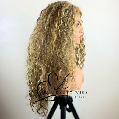 Makenna - 22" Human Hair Blend Lace Front WIG