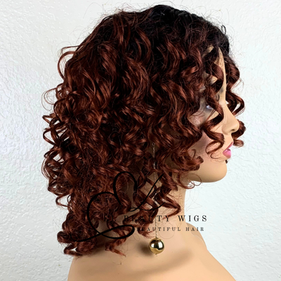 Sylvia - 10 " European Synthetic Fiber Full WIG