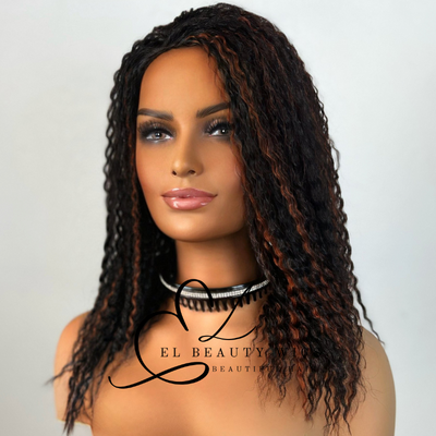 Kelila - 14" European Synthetic Fiber HALF-WIG