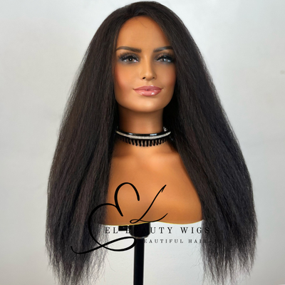 Zohar - 18" Human Hair Blend Full WIG