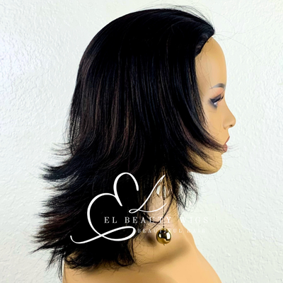 Gwendolyn - 12" European Synthetic Fiber HALF-WIG