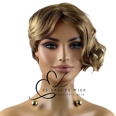 WIG | Blonde Wig | Golden Blonde Wig| Natural-Looking Wig for Women | Easy Wear Synthetic Wig