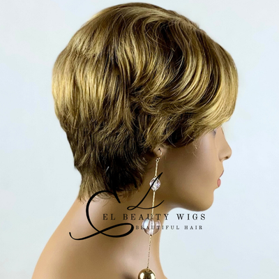 WIG | Blonde Wig | Golden Blonde Wig| Natural-Looking Wig for Women | Easy Wear Synthetic Wig