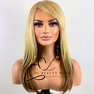 Tara - 18" Human Hair Blend Full WIG