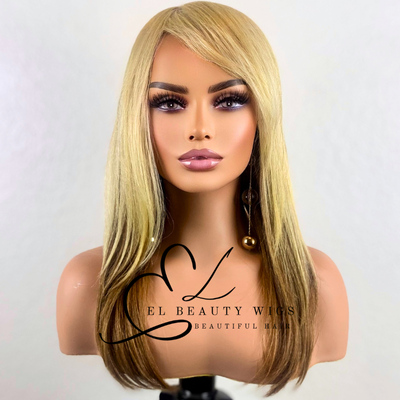 Tara - 18" Human Hair Blend Full WIG