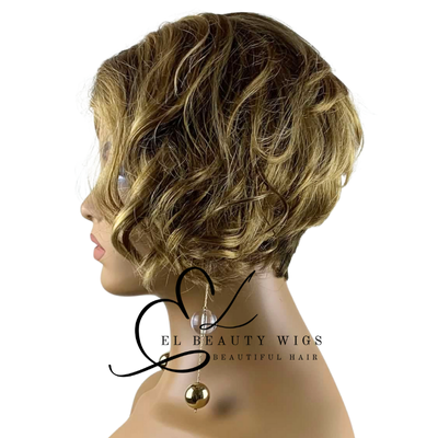 WIG | Blonde Wig | Golden Blonde Wig| Natural-Looking Wig for Women | Easy Wear Synthetic Wig