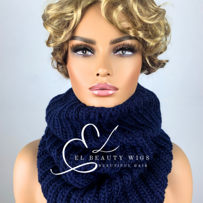 Knitted Loop Scarf (Choose Color)