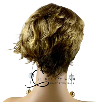 WIG | Blonde Wig | Golden Blonde Wig| Natural-Looking Wig for Women | Easy Wear Synthetic Wig