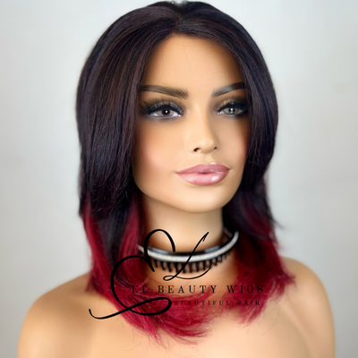 Suri - 14" Human Hair Blend Lace Front WIG