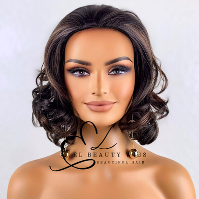 Paulina 2 - 12" European Synthetic Fiber HALF-WIG