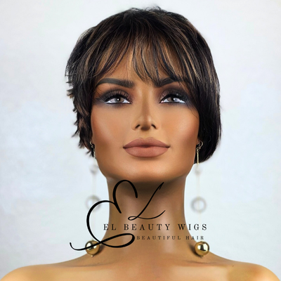 Giada - 4" European Synthetic Fiber Full WIG