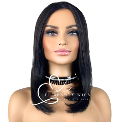WIG | Black Wig | Natural-Looking Wig for Women | Easy Wear Synthetic Wig