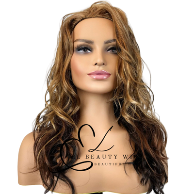 WIG | HALF-WIG | Natural-Looking Wig for Women | Easy Wear Synthetic Wig