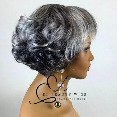 Blanche - 6" European Synthetic Fiber Full WIG