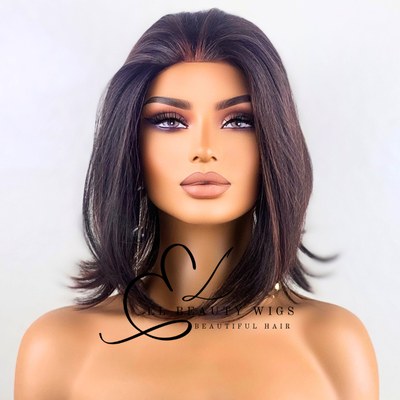 Cynthia - 14" European Synthetic Fiber HALF-WIG