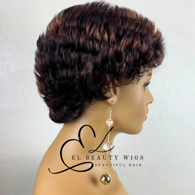 Clea - 2" European Synthetic Fiber Full WIG