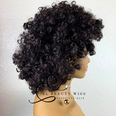 Gina - 4" European Synthetic Fiber Full WIG