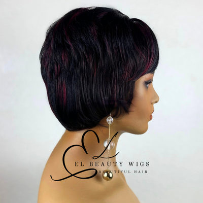 Haven - 4" European Synthetic Fiber Full WIG