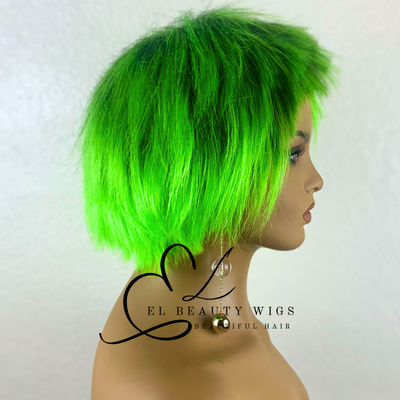 Hunter - 6" European Synthetic Fiber Full WIG