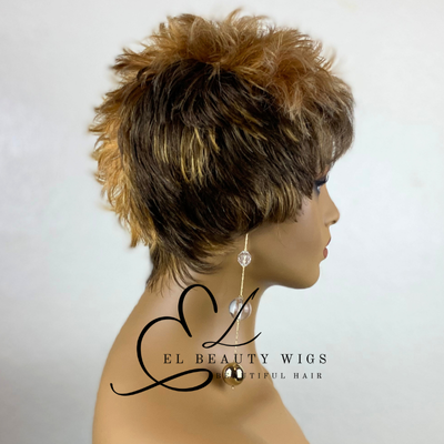 Iris - 4" European Synthetic Fiber Full WIG