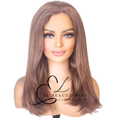 WIG | Auburn Wig | Long Red Wig | Natural-Looking Wig for Women | Easy Wear Synthetic Wig