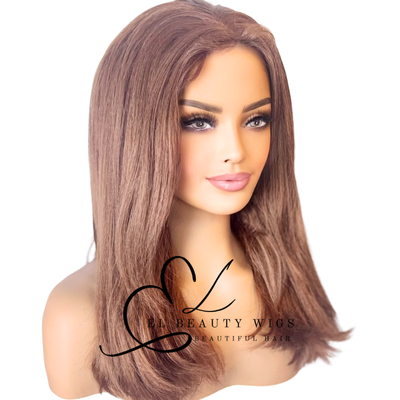WIG | Auburn Wig | Long Red Wig | Natural-Looking Wig for Women | Easy Wear Synthetic Wig