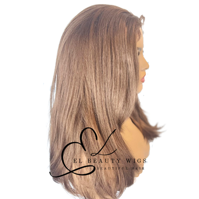 WIG | Auburn Wig | Long Red Wig | Natural-Looking Wig for Women | Easy Wear Synthetic Wig